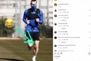 ESPN晒贝尔肌肉对比，玩家展示大腿肌肉反应